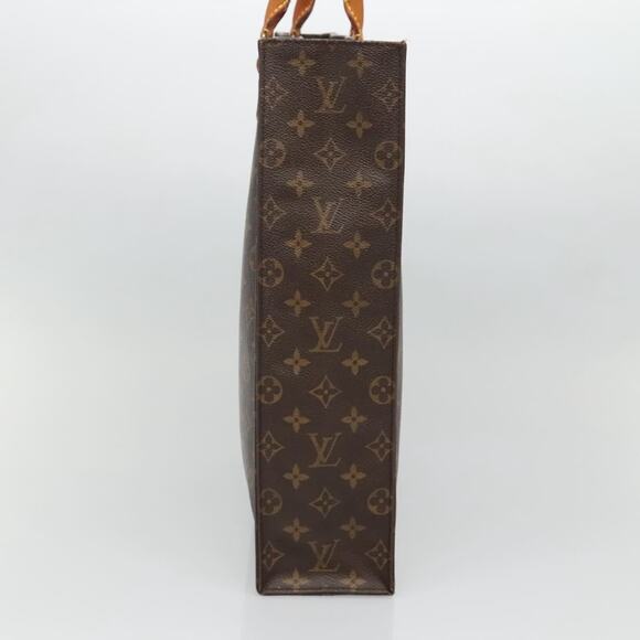 LOUIS VUITTON Monogram Sac Plat Hand Bag M51140 - Picture 5 of 16